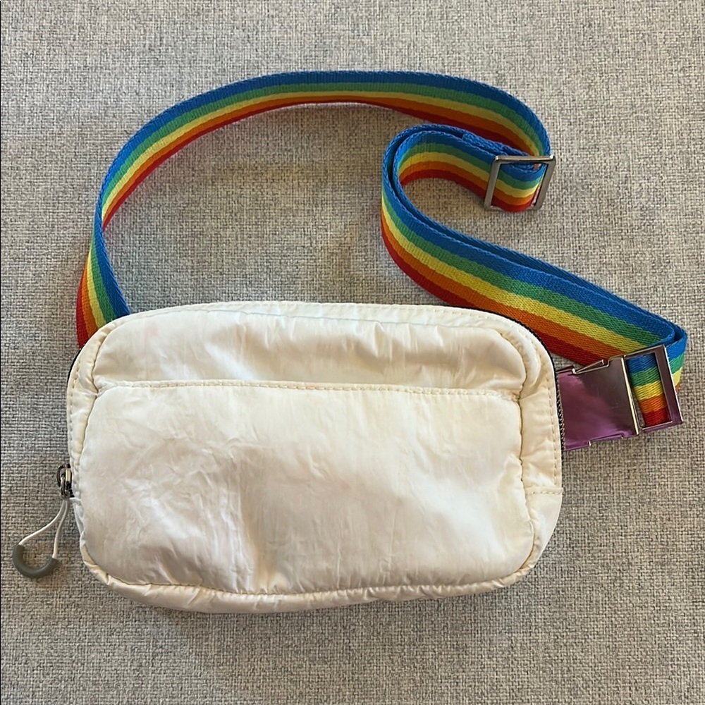 Isaac Mizrahi New York Rainbow Belt Bag